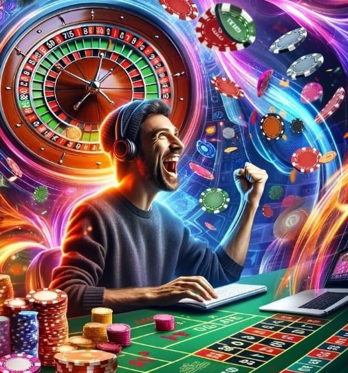 win game casino lobby showing slots and live dealer options